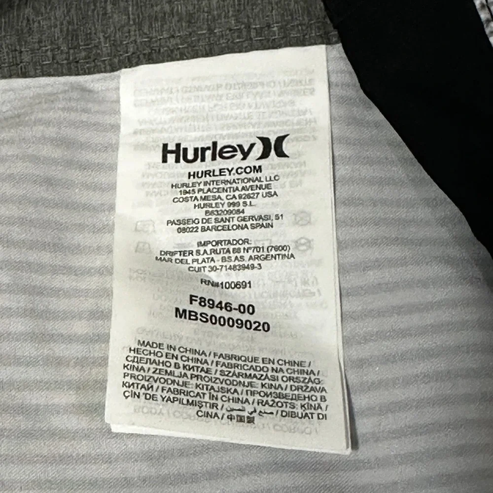 Hurley mens short
